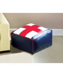 St Georges Cross Faux Leather Beanslab Cover