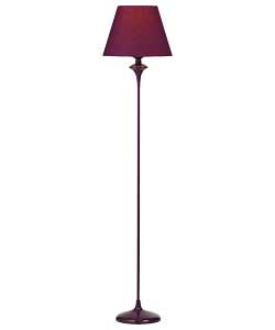 Unbranded Stacked Floor Lamp - Blackcurrant