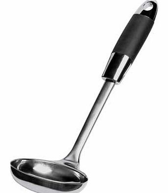 This ladle from Living is made from tough stainless steel. Easy to clean. it is perfect for serving delicious soups. Stainless steel. Dishwasher safe . Heat resistant up to 200C. EAN: 8429999.