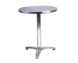 Unbranded Stainless steel round table