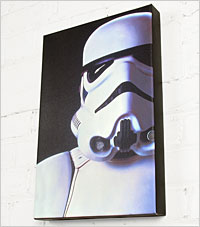 Unbranded Star Wars Limited Edition Canvas Prints (X-wing Starfighter Chase over Death Star)