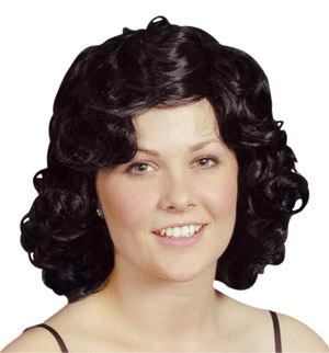 A great wig for that Hollywood starlet glamorous look.Choose from black, blonde or ginger.