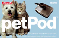 Staywell`s PetPod takes care of feeding your pet with totally digitally-timed accuracy