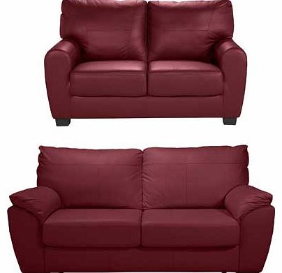 The Stefano range has foam-filled seat cushions and fibre-filled back cushions. Part of the Stefano collection Leather and leather effect upholstery. Large sofa: Size H88. W180. D86cm. Size of seating area H45. W141. D52cm. Arm rest height 15cm. Weig