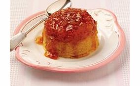 A delicious all-butter sponge pudding topped with a sticky stem ginger sauce.
