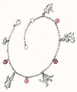 Sterling Silver Childs Nursery Rhyme Bracelet