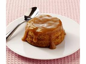 An indulgent, all-butter sponge pudding with a rich and creamy sticky toffee sauce.