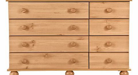 Unbranded Stirling 4 4 Drawer Chest - Pine Effect