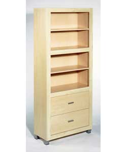 Stockholm 2 Drawer Bookcase