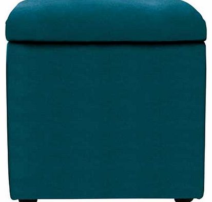 Combining style with simplicity. this classic Teal Footstool is a brilliant addition to your home or sofa set. The footstool also offers storage options. helping you keep your home that extra bit tidier! The seat cushion is removable and foam-filled.