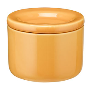 50s retro ceramic storage jar, with a rubber seal on the lid to keep contents fresh