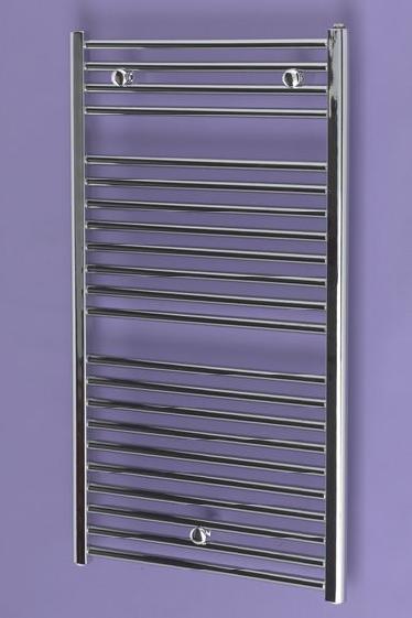 Straight Chrome Optatus Towel Warmer