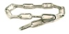 Bright zinc plated case hardened security chain, 6mm diameter links by 650mm chain length. Case hard