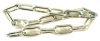 Bright zinc plated case hardened security chain, 7mm diameter links by 900mm chain length. Case hard