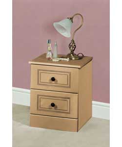 Stratford RA Bedside Chest In Oak Finish