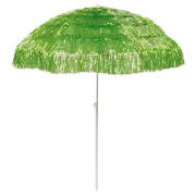 Unbranded Straw Umbrella, Lime