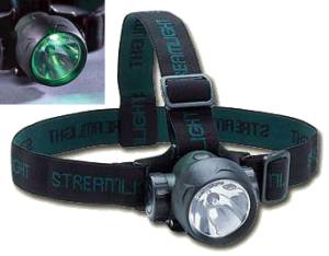 Streamlight Green Trident Headlight