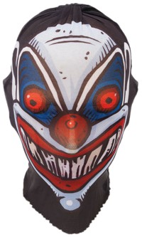 Unbranded Stretch Horror Mask: Clown