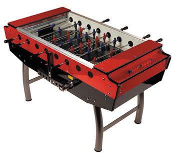 Coin operated table football