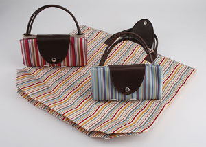 Unbranded Striped Shopping Bag