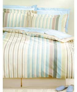 Percale quality. Includes duvet cover and 1 pillow