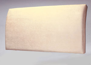 Stuart Jones- Wave- 4FT 6" Suede Headboard
