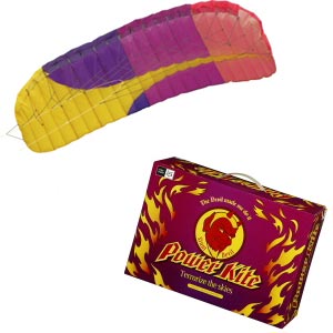 Stunt Devil Power Kite The Stunt Devil Power Kite is a monster! It offers high performance and
