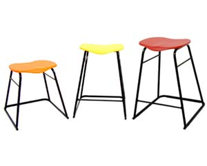 Unbranded Sturdy stacking stools