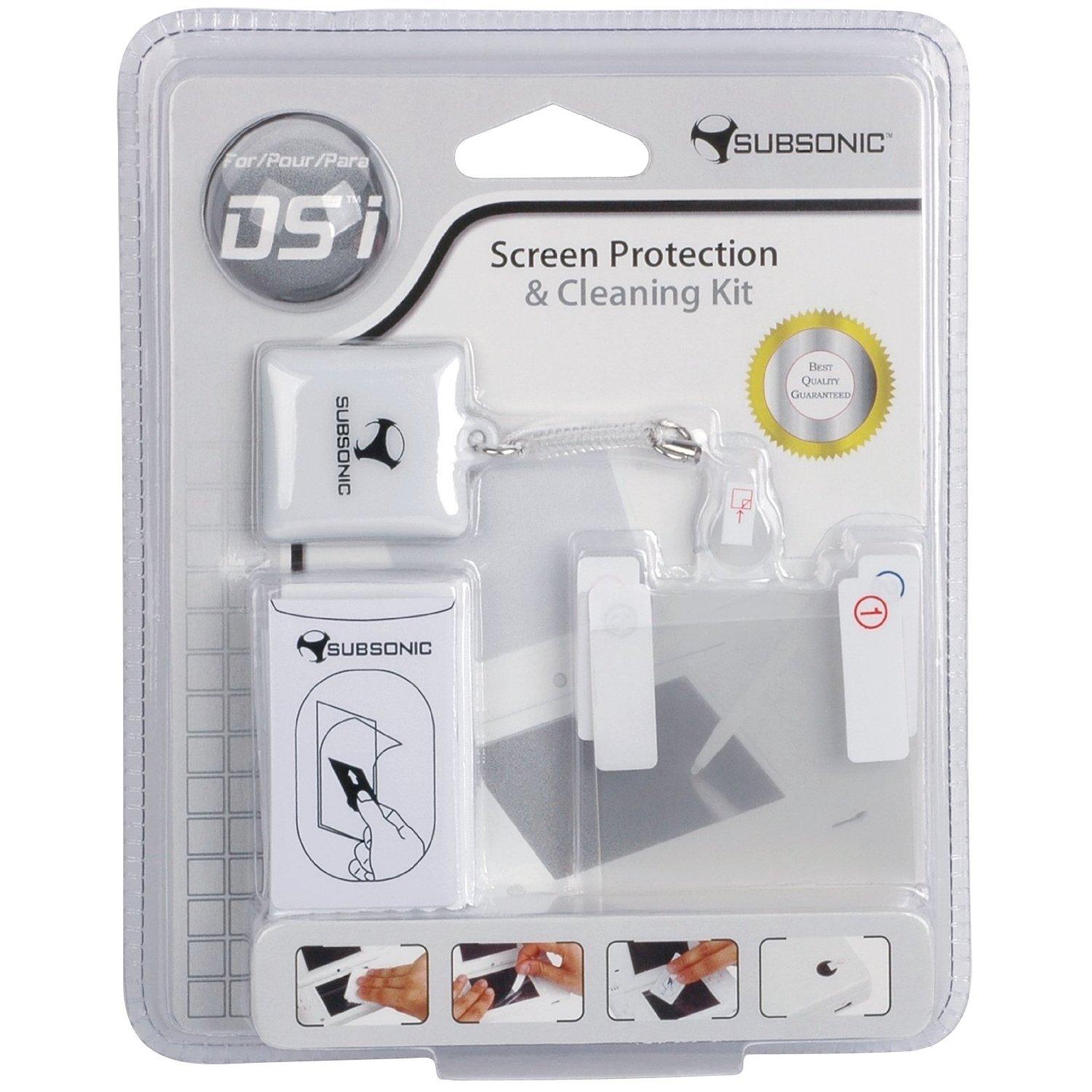 Subsonic DSi Screen Protection and Cleaning Kit