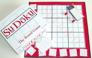Unbranded Sudoku Board Game Puzzle
