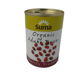 Unbranded Suma Organic Aduki Beans - (can) 400g