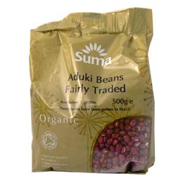 Unbranded Suma Organic Aduki Beans - (dried) 500g