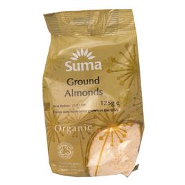 Unbranded Suma Organic Almonds - Ground - 125g