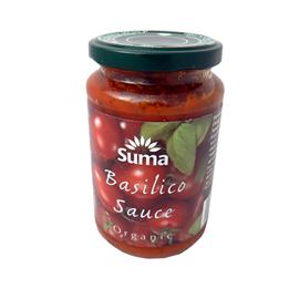 Unbranded Suma Organic Basilico Sauce - 340g