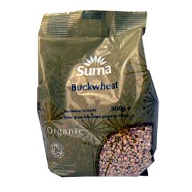 Unbranded Suma Organic Buckwheat - Unroasted - 500g
