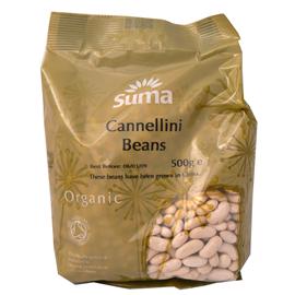 Unbranded Suma Organic Cannellini Beans - (can) 400g