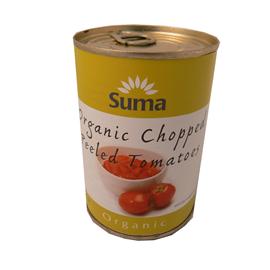 Unbranded Suma Organic Chopped Tomatoes - 400g