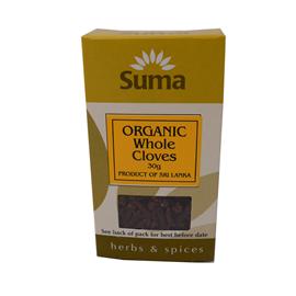 Unbranded Suma Organic Cloves Whole - 30g