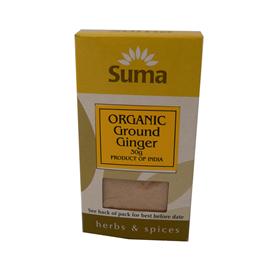 Unbranded Suma Organic Ginger Ground - 30g