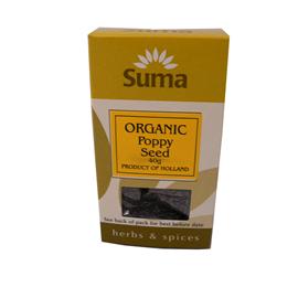 Unbranded Suma Organic Poppy Seed Blue - 40g