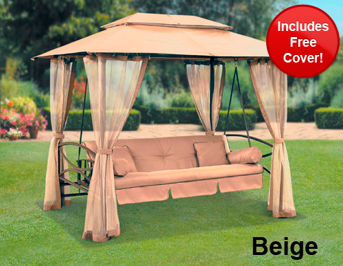 Unbranded Suntime Luxor Swing Gazebo with Free Cover