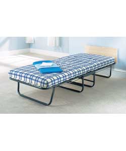 Single folding guestbed for occasional use. Fully