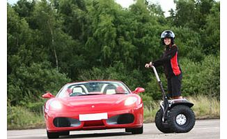 This unforgettable adrenaline thrill is your chance to discover the excitement and exhilaration of two very different vehicles  feel the roar of a high-performance supercar and enjoy the unique experience of taking on the innovative Segway! Youll b