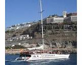 Enjoy a relaxing day sailing along the beautiful west coast of Gran Canaria aboard the Supercat, one of Europes largest sailing catamarans.