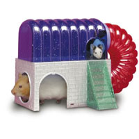 The Cyber House is the hi-tech headquarters for hamsters, gerbils and mice. The Cyber House features