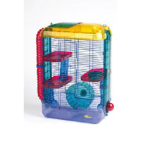 CritterTrail THREE offers three spacious levels of living space for all hamsters, gerbils or mice. C