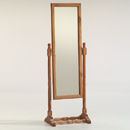 Sussex pine Cheval mirror furniture