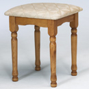 Sussex pine dressing table stool furniture