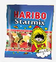 Scrummy Starmix gummy sweets in a handy mini-pack