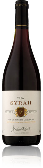 Unbranded Syrah Vins de Pays de l`rdeche 2006 Cave de Saint Desirat (75cl)